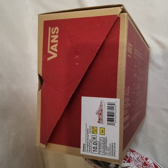 Vans Doheny otw repeat red white logo off the wall 10 - Picture 2 of 4